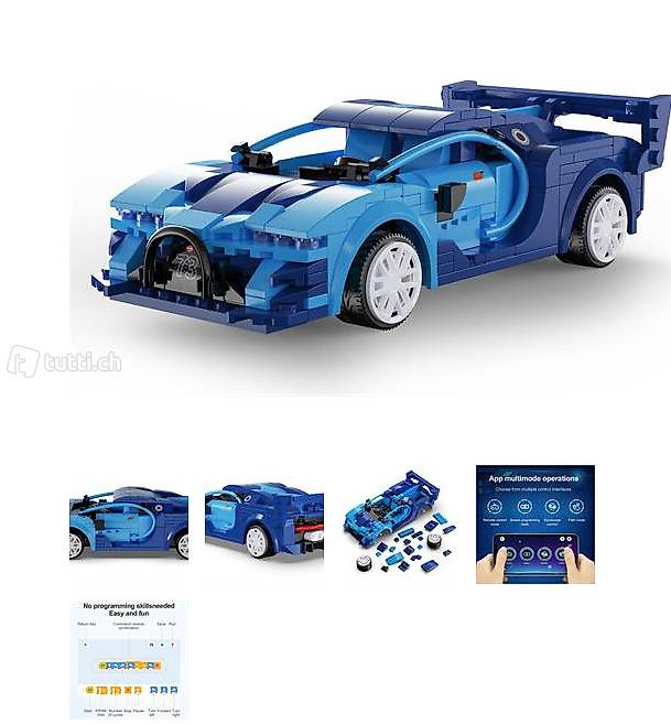  Cada - Blue Race Car - 325 Teile